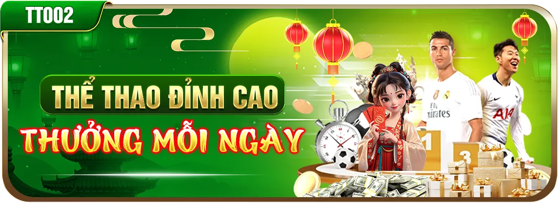 Giao diện ứng dụng i999 khuyến mãi nổi bật với màu xanh vàng
